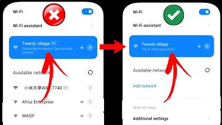 Comment réparer le WiFi connecté à lappareil Impossible de fournir Internet Problème [upl. by Tudor]