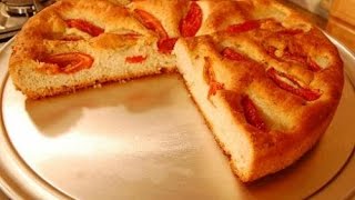 Focaccia Bread with Tomatoes  Italian Recipe by Rossella Rago  Cooking with Nonna [upl. by Ponzo]