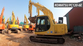 Review Chi Tiết Hàng Hiếm KOMATSU PC1206E0 Đời 2006 Giá Chỉ Hơn 700 Củ Khoai  Xuân Mạnh Vlogs [upl. by Alicsirp]