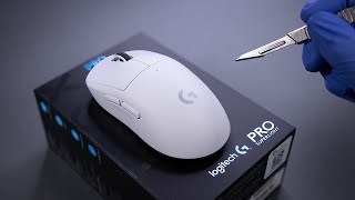 Logitech G Pro X Superlight Wireless Gaming Mouse Unboxing  ASMR [upl. by Theadora492]