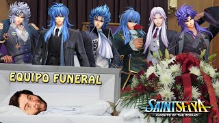 EL FUNERAL DE LA CUENTA DE ANDROLY 😭😭 EQUIPO TEMATICO Saint Seiya Awakening KOTZ [upl. by Pierette]