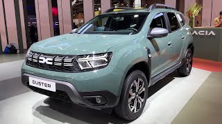 DACIA DUSTER 2023  FIRST LOOK amp visual REVIEW exterior interior new logo [upl. by Madi879]