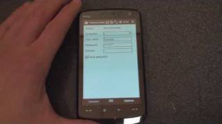 Tutorial Setting up Remote Desktop in Windows Mobile  Pocketnow [upl. by Swec22]