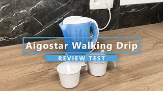 Mini Reis Waterkoker  Aigostar Walking Drip Review  Test [upl. by Tsnre]