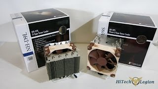 Noctua NH U9S and NH D9L Low Profile Tower Cooler Overview Intsallation and Benchmarks [upl. by Corine219]