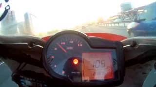 Aprilia RS 125 Acceleration Top Speed 173 kmh Turkey [upl. by Connelly]