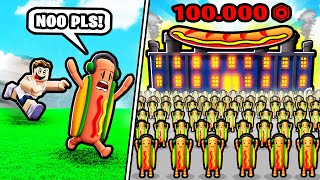 I Built a Max Hot Dog tycoon [upl. by Ayatnohs299]