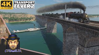 WE HAVE TRAINS OVER BRIDGES NOW  Transport Fever 2 Hard Gameplay  15 [upl. by Adehsor368]