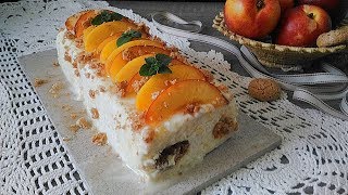 Semifreddo pesche e amaretti [upl. by Ennovoj]