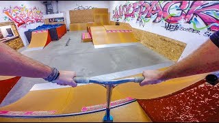 WORLDS BEST MINI SCOOTER SKATEPARK [upl. by Ahseal]