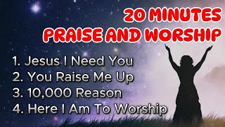 Praise and Worship Songs with Lyrics  20 Minutes Praise and Worship Our God [upl. by Anelegna]