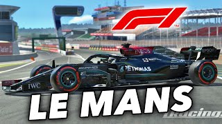 HOW FAST can an F1 lap LE MANS iRacing MercedesAMG W12  Le Mans HOT LAP in VR [upl. by Eissoj583]