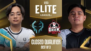 FIL Geek Fam vs Execration BO3  Elite League Southeast Asia Closed Qualifier [upl. by Mcgee]