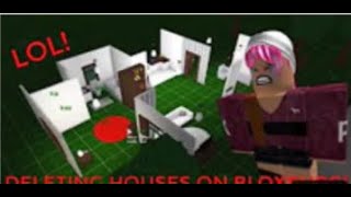 Deleting people houses on bloxburg part 2 LOL [upl. by Iarised]