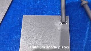 titanium anode electrode plate [upl. by Yentrac]