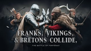 Franks vs Vikings amp Bretons A Clash of Titans  The Brutal Battle of Fontenay 847 AD [upl. by Hiltan689]