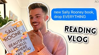 i read sally rooneys new book beautiful world where are you  no spoilers reading vlog [upl. by Eiryk]