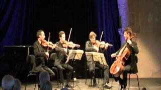 Quatuor Ebène  WA Mozart  Divertimento en Ré majeur KV 136 [upl. by Yellhsa]