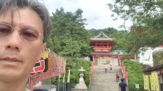 Akama Shrine in Shimonoseki Kyushu  Japan  Traveler Ni [upl. by Boar]