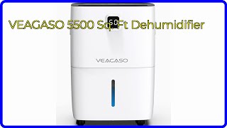 REVIEW 2024 VEAGASO 5500 Sq Ft Dehumidifier ESSENTIAL details [upl. by Haorbed]