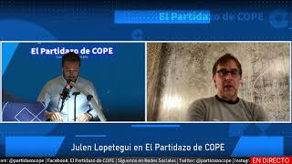 El Partidazo de COPE con el cierre del mercado de fichajes y Julen Lopetegui 31012022 [upl. by Rosalyn]