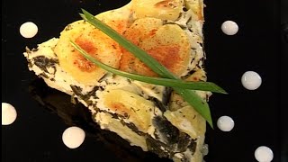 Вегетарианска мусака със спанак  Vegetarian Moussaka with spinach and potato [upl. by Noreik310]