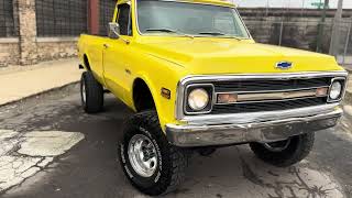 1970 Chevrolet C10 4X4 For Sale [upl. by James]