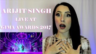 Arijit Singh LIVE at GIMA Awards 2017 REACTION [upl. by Siver]