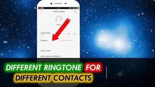 Set Different Ringtone for Different Contacts in OPPO [upl. by Sharia476]