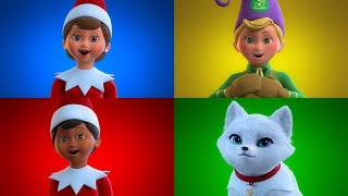 Five Little Elves  Christmas Song For Kids  Super Simple Songs  ACAPELLA [upl. by Rocco]