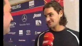 Lleyton Hewitt vs Roger Federer Hamburg 2004  Semifinal [upl. by Geesey672]