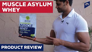 MUSCLE ASYLUM WHEY PROTEIN  PRODUCT REVIEW WITH LAB TEST REPORT  ALL ABOUT NUTRITION [upl. by Artima]