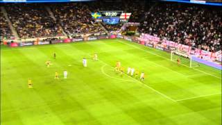 Ibrahimovic scores four including WONDER goal v England [upl. by Katrinka157]