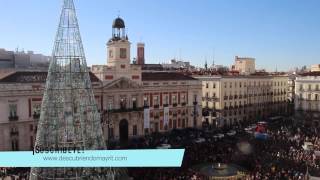 Preuvas de Nochevieja en la Puerta del Sol de Madrid [upl. by Dnana344]