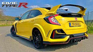 2021 HONDA CIVIC TYPE R FK8 320HP  START UP amp ACCELERATIONS  4K POV TEST DRIVE [upl. by Aleekahs]