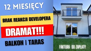 BALKON PRZECIEKA  TARAS PĘKA PONOWNIE  brak reakcji  POD KLUCZ [upl. by Ardnaxila]