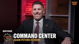 Meet Washingtons NEW GM Adam Peters  Command Center  Washington Commanders [upl. by Archy851]