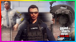 UNLOCK ALL RARE POLICE OUTFITS Cop Noose INTERCEPTOR CAR GTA 5 Chop Shop DLC GTA Online Update [upl. by Anirual]