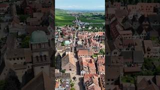 alsace wineroute france Kaysersberg 阿尔萨斯 法国旅游 葡萄酒之路 [upl. by Limemann]