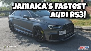 Jamaicas Fastest Audi amp RS3 Tenny with His 2018 RS3 Ready for 9s [upl. by Baniaz]