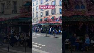 Beautiful French Cafes in Paris🗼💞 [upl. by Haikezeh]