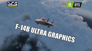 DCS World 28  F14B Rainy Takeoff and Spectacular Cloud Flying RTX 4080 Ultra Graphics [upl. by Redan]