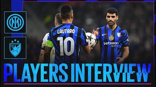 TAREMI ZIELINSKI E INTER 40 STELLA ROSSA  PLAYERS INTERVIEW 🎙️⚫🔵 [upl. by Dick504]