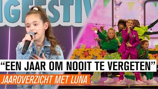 34 TERUGBLIK DIT WAS HET JAAR MET LUNA  JUNIOR SONGFESTIVAL 2022 🇳🇱 [upl. by Rockafellow]