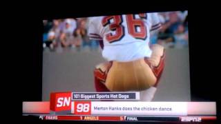 Merton Hanks  Chicken Dance  San Francisco 49ers [upl. by Dagna336]