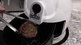 Bacon Wrapped Filet Mignon in Cooks Essentials Air Fryer [upl. by Freemon]