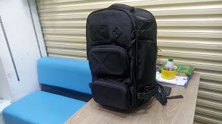 Ozuko 50Liter High Quality Lock Shoes Carrier System Laptop 17quot Multi Parpus Backpack 01875166809 [upl. by Ailina]