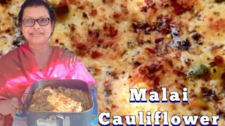 ଥରେ ଖାଇଲେ ପାଟିରୁ Taste ଛାଡ଼ିବ ନାହି Baked Malai Cauliflower odisafoodblogs odia jollycookmate [upl. by Bowyer]