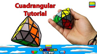 Pirámide Cuadrangular 3x3 Tutorial es Español  Cómo resolver la Pirámide Cuadrangular 3x3  HD [upl. by Ahsinnod]