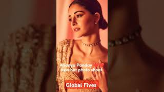 Ananya Panday ❤❤ new hot photo shoot  Ananya Panday viral video with Hardik pandya  Global Fives [upl. by Acireed]